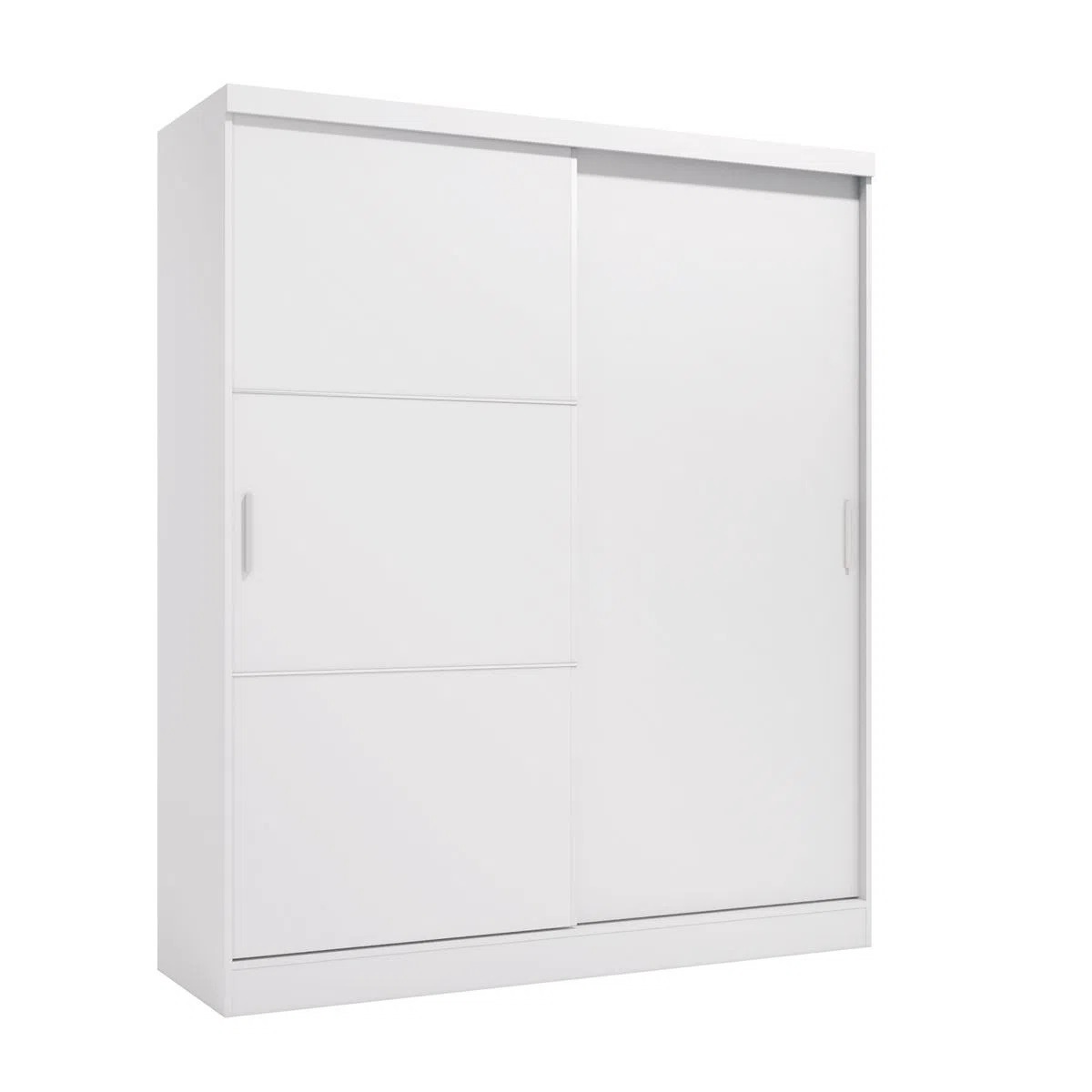 imagem de Guarda Roupa 2 Portas de Correr 160x190x53 branco Kappesberg - EX105-BR